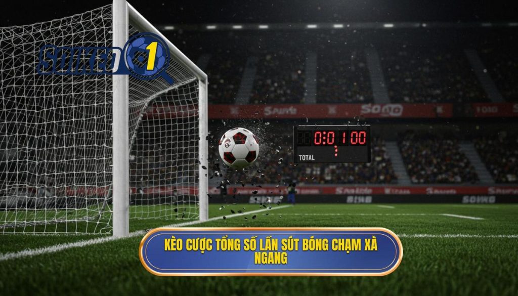 Kèo cược tổng số lần sút bóng chạm xà ngang