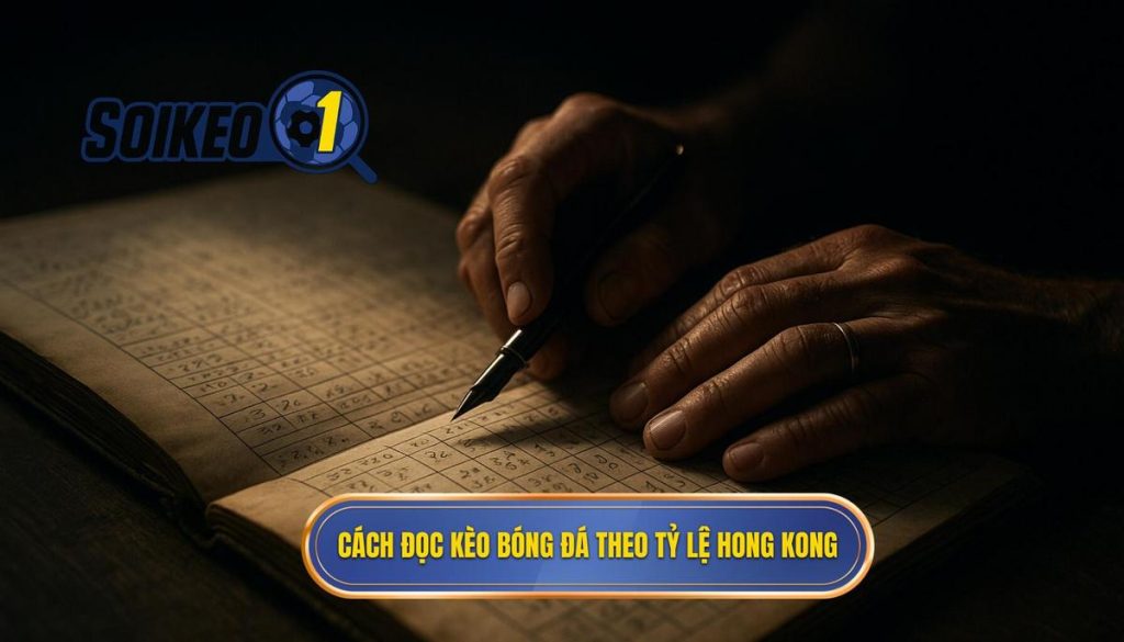 Cách đọc kèo bóng đá theo tỷ lệ Hong Kong