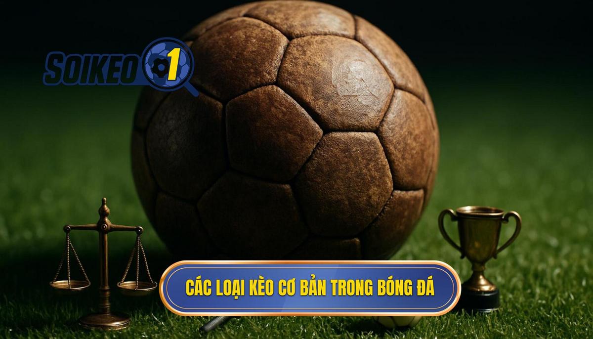 Hiểu rõ các loại kèo cơ bản trong bóng đá