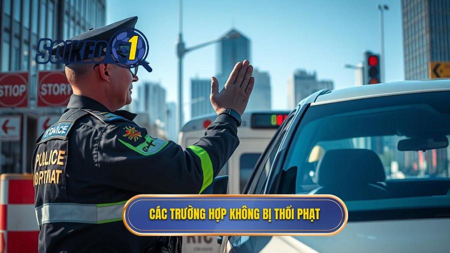 3. Các trường hợp không bị thổi phạt
