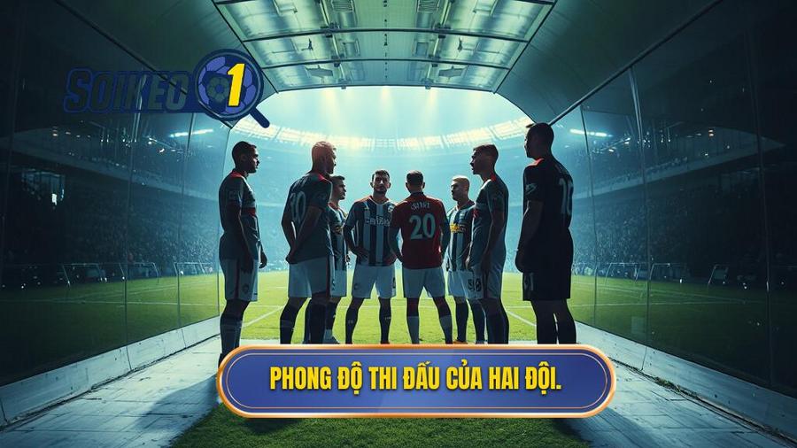 Phong độ thi đấu của hai đội.