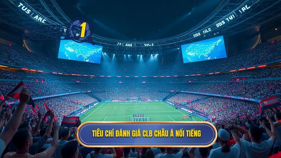 Tiêu chí đánh giá CLB châu Á nổi tiếng