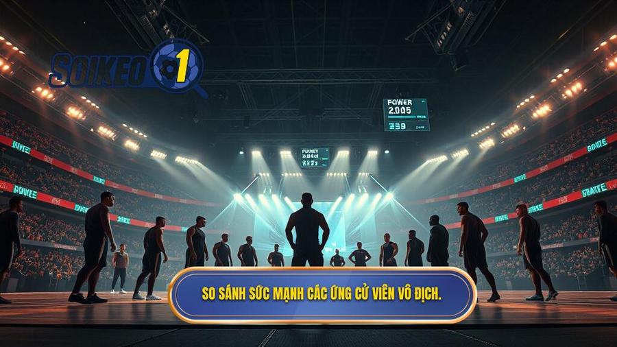 So sánh sức mạnh các ứng cử viên vô địch
