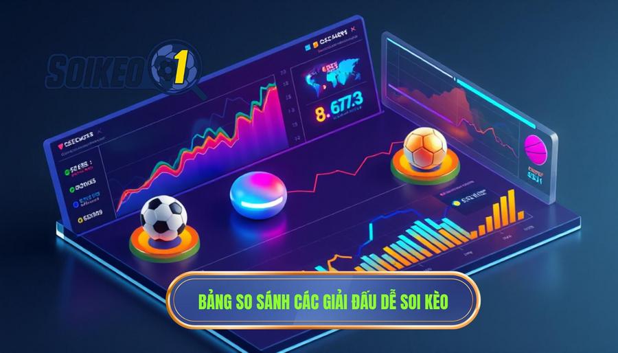 Bảng so sánh các giải đấu dễ soi kèo